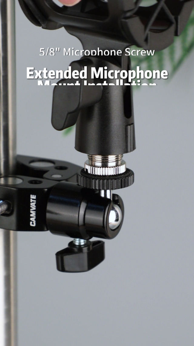 Amazon.com: CAMVATE Crab Clamp Articulated 1/4 Mini Ball Head for
